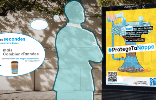 Image de la campagne pour la préservation de la ressource